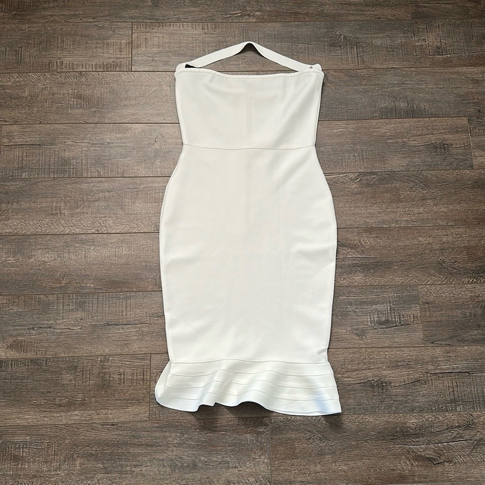 Halter Fishtail Cocktail Dress